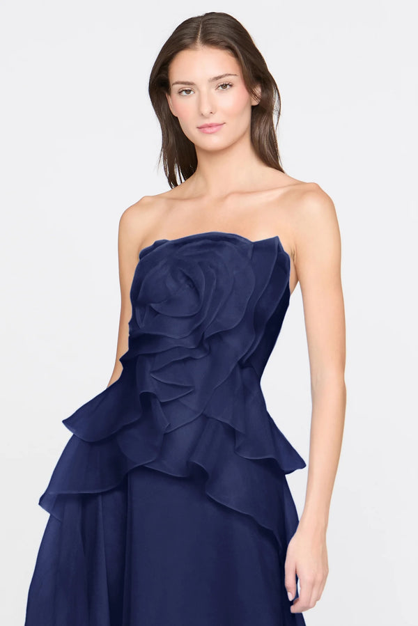 Vestido de Festa Longo Theia