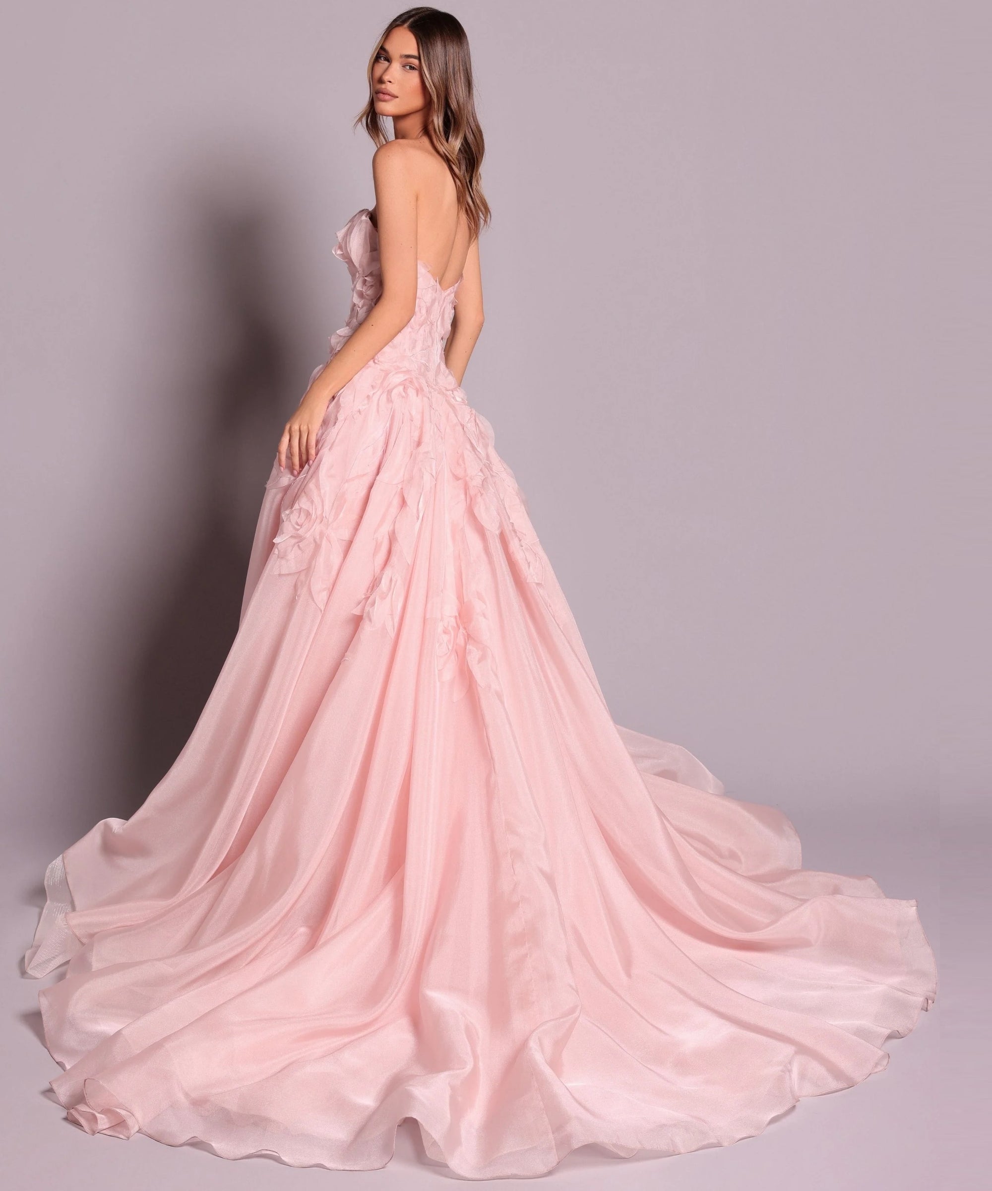 Vestido de festa longo Tarik Ediz